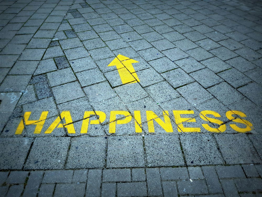 The road to happiness...