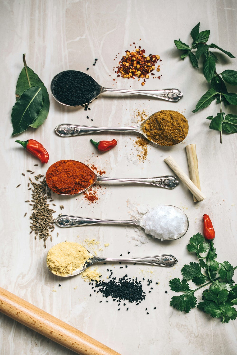 Herbs and spices 